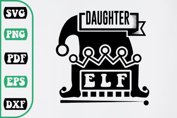 Daughter Elf SVG Design: A Versatile Craft Graphic for Content Creators