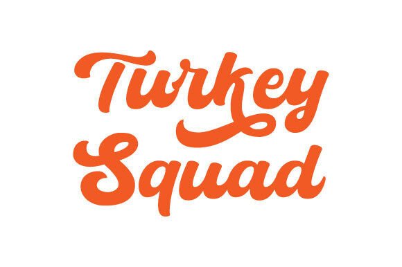 Free Turkey Squad SVG PNG Sublimation for Blogs and Crafts