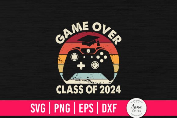 Game Over Class of 2024: A Versatile Graphic Design Asset for Marketers