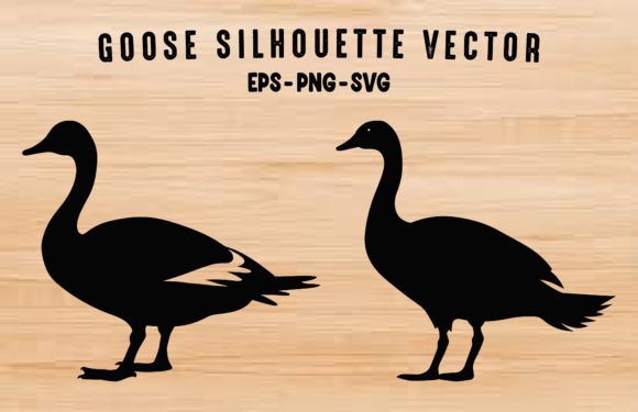 Goose Silhouettes Black Clipart Free: A Graphic Design Asset Worth Considering