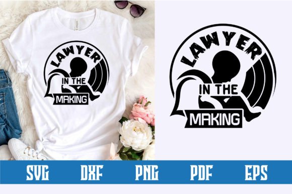 Lawyer in the Making SVG Design for Crafts & Graphics