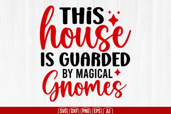 Magical Gnomes Graphic for Crafts and Creative Projects