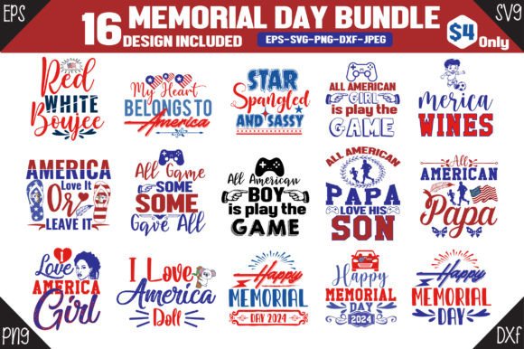 Memorial Day Bundle: Graphics and Crafts