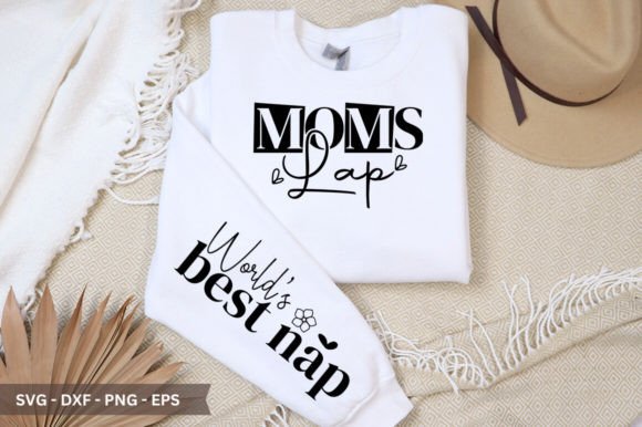 Mom’s Lap Sleeve SVG: A Versatile Graphic Design Asset for Crafts and Local Branding