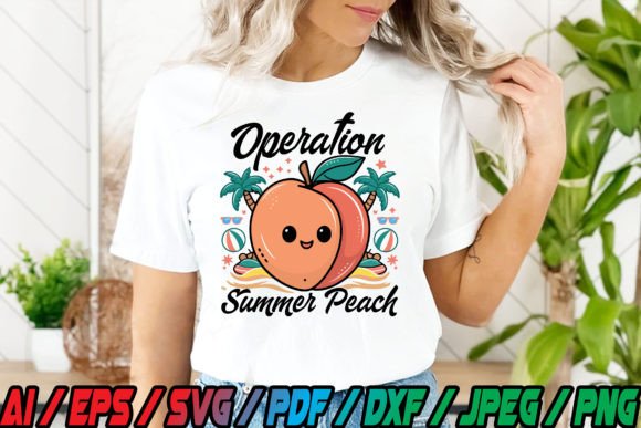 Oparation Summer Peach Graphics: A Freebie with Big Brand Potential