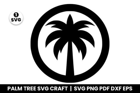 Summer Palm Tree SVG for Crafts and Graphics: A Designer’s Perspective