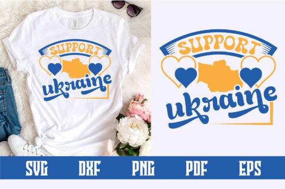 Support Ukraine SVG Design for Crafts and Graphics: A Designer’s Perspective