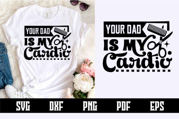 Your Dad is My Cardio SVG Design: A Creative Asset for Modern Branding